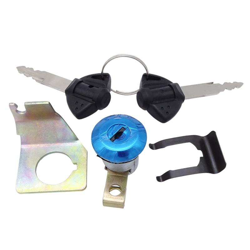 1 комплект крышки топливного бака мотоцикла, замка сиденья с ключом для Suzuki VStrom 1000 DL1000 V-Strom 2002, крышка топливного бака