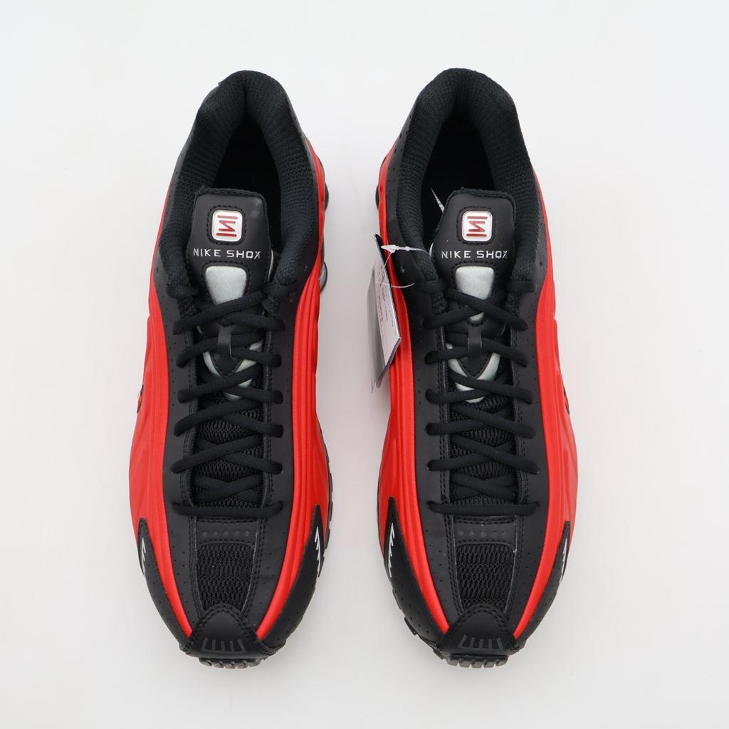 HQ1988-600 Nike Shox R4 Университетский Красный Черный Металлический Серебристый (Мужской)