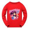 5369 Детская футболка для девочек с принтом APHMAU, с длинным рукавом