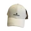 New versatile embroidered letter soft-top baseball cap for women and couples, makes the face look smaller and the head circumference appear larger,