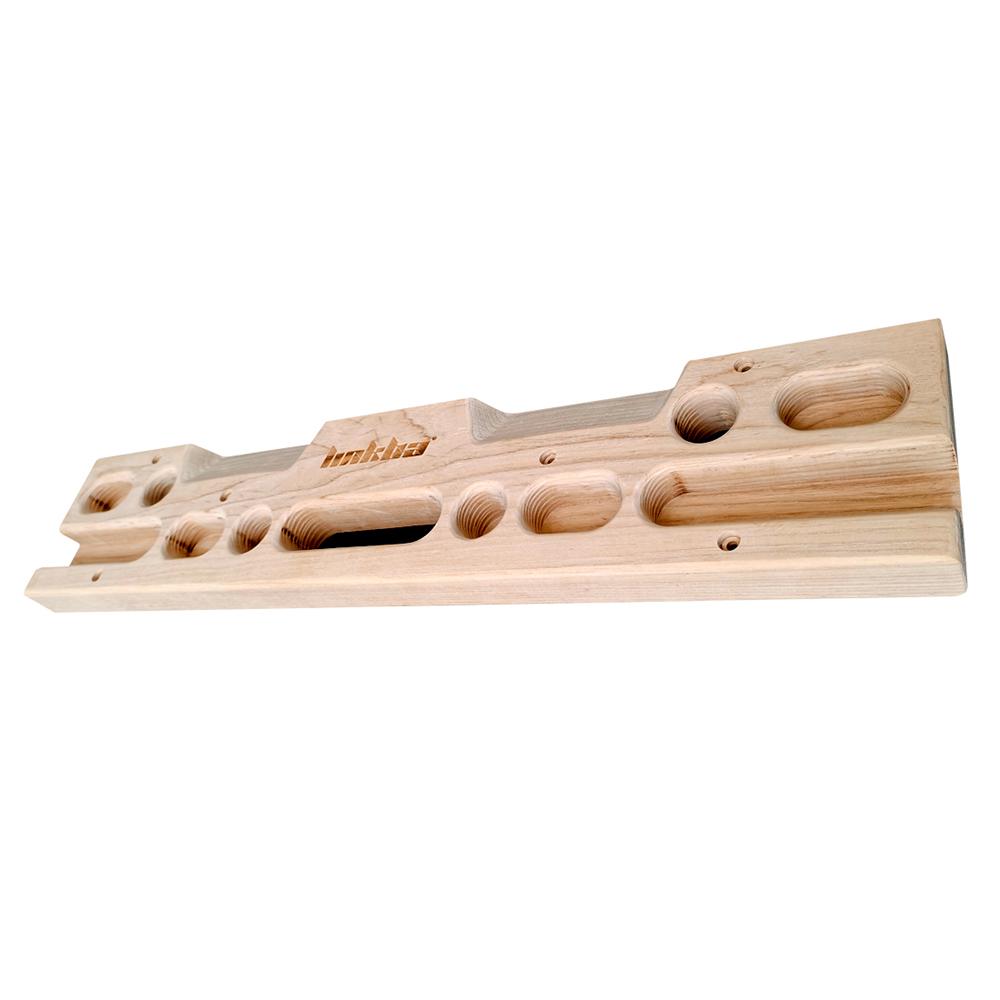 Wooden Hang Board Climbing Fingerboard Doorway Hand Strengthener Equipment for Training Finger Grip and Pull Up