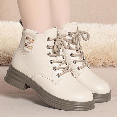 Ботинки Мартина для женщин, новые осенне-зимние маленькие черные короткие ботинки в британском стиле, бархатные теплые ботинки