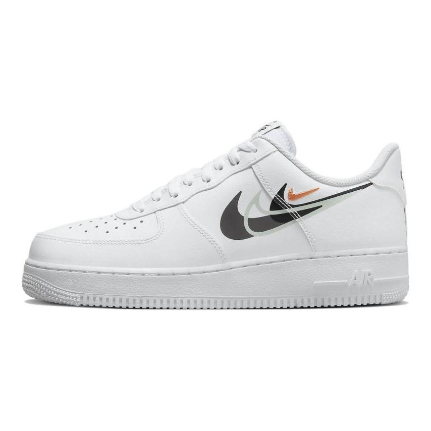 Nike Кроссовки Air Force 1 Low "Multi Swoosh" Белые Черные FN7807-100
