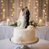 Romantic Bride Groom Topper Elegant Design Anniversary Decoration  Wedding Celebration