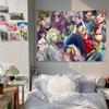 JoJo's Bizarre Adventure Гобелен Арт-печать Дешевый Хиппи Настенный подвес Богемные Настенные гобелены Мандала Искусство Домашний декор