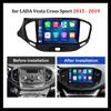 Автомобильный радиоприемник Viedo, мультимедийный плеер, навигация, GPS, ОС Android, стерео DSP, Wi-Fi BT, 9 дюймов для LADA Vesta Cross Sport 2015-2019