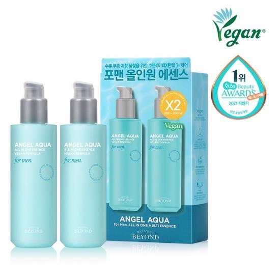 Beyond Angel Aqua For Men All-in-One Essence Double Plan (200 млX2 упаковки) (вегетарианский)