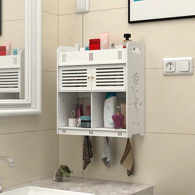 Стеллаж для хранения в ванной комнате, раковина для унитаза без перфорации, шкаф для хранения косметики, настенный стеллаж для хранения в ванной комнате