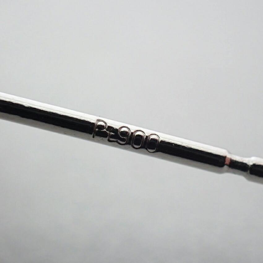 [Новый] Pt900 Белый жемчуг Южных морей (кремовый тип) серьги/g440-32