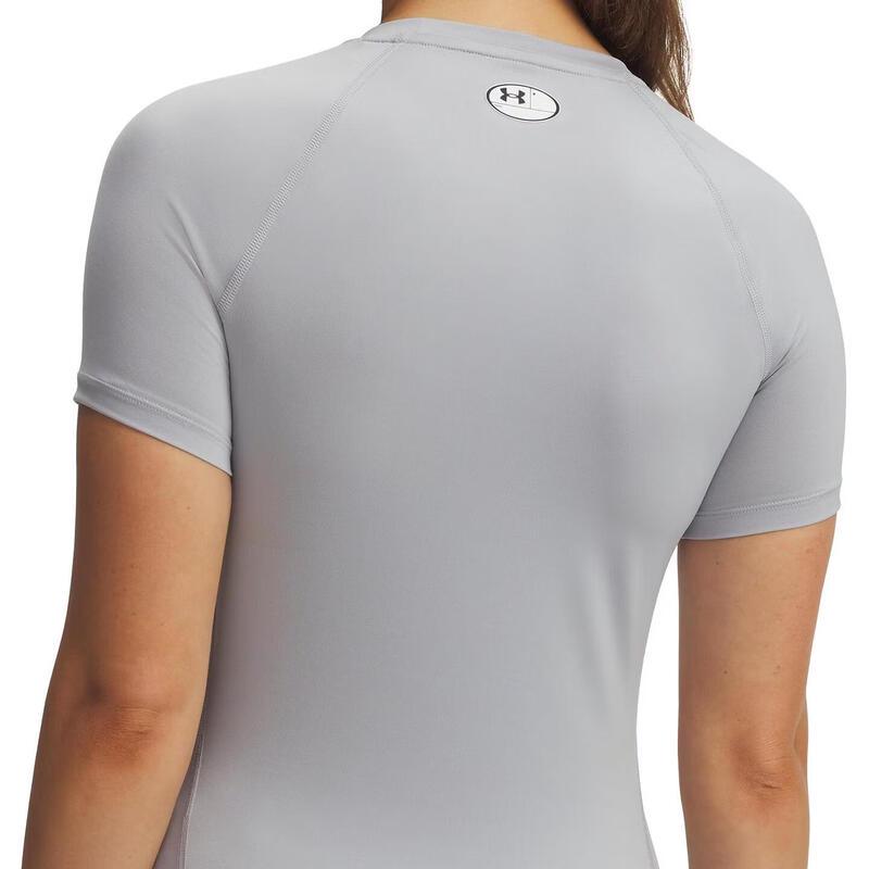 Under Armour Женский тренировочный топ с коротким рукавом HeatGear Stretch