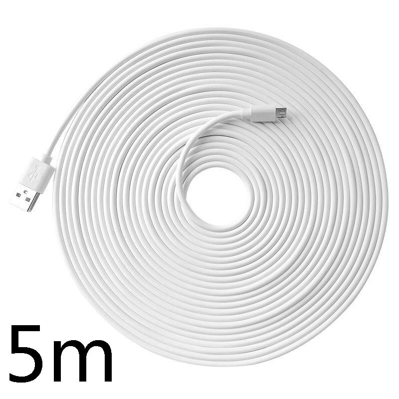 3/5 метров Длинный Micro USB Зарядный Кабель Гибкий Белый Кабель для Samsung Xiaomi Android Смарт Мобильный Телефон