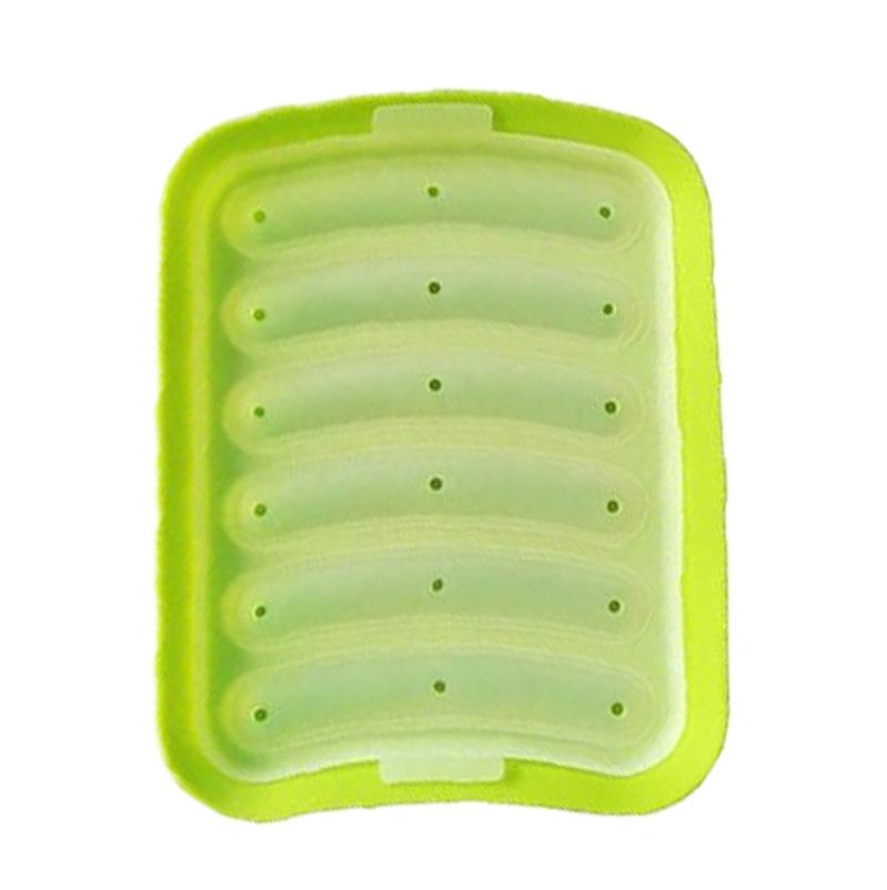 Силиконовая форма для хот-догов и сосисок для домашнего детского питания