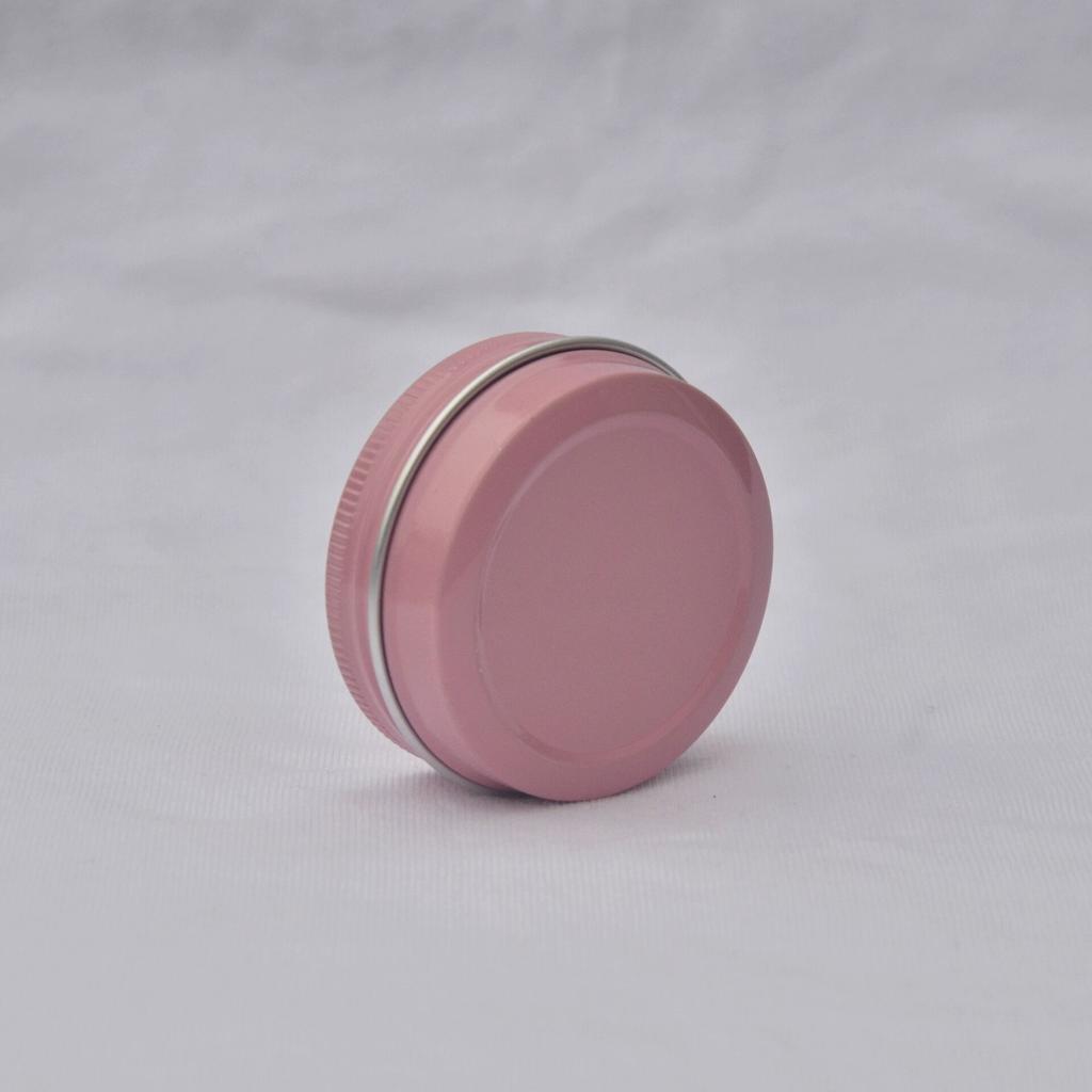 50pcs 30g Aluminum Tin Jars 30ml Pink Color Metal Container Cosmetic Face Eye Cream Packing Empty Can Lip Balm Candle Jar