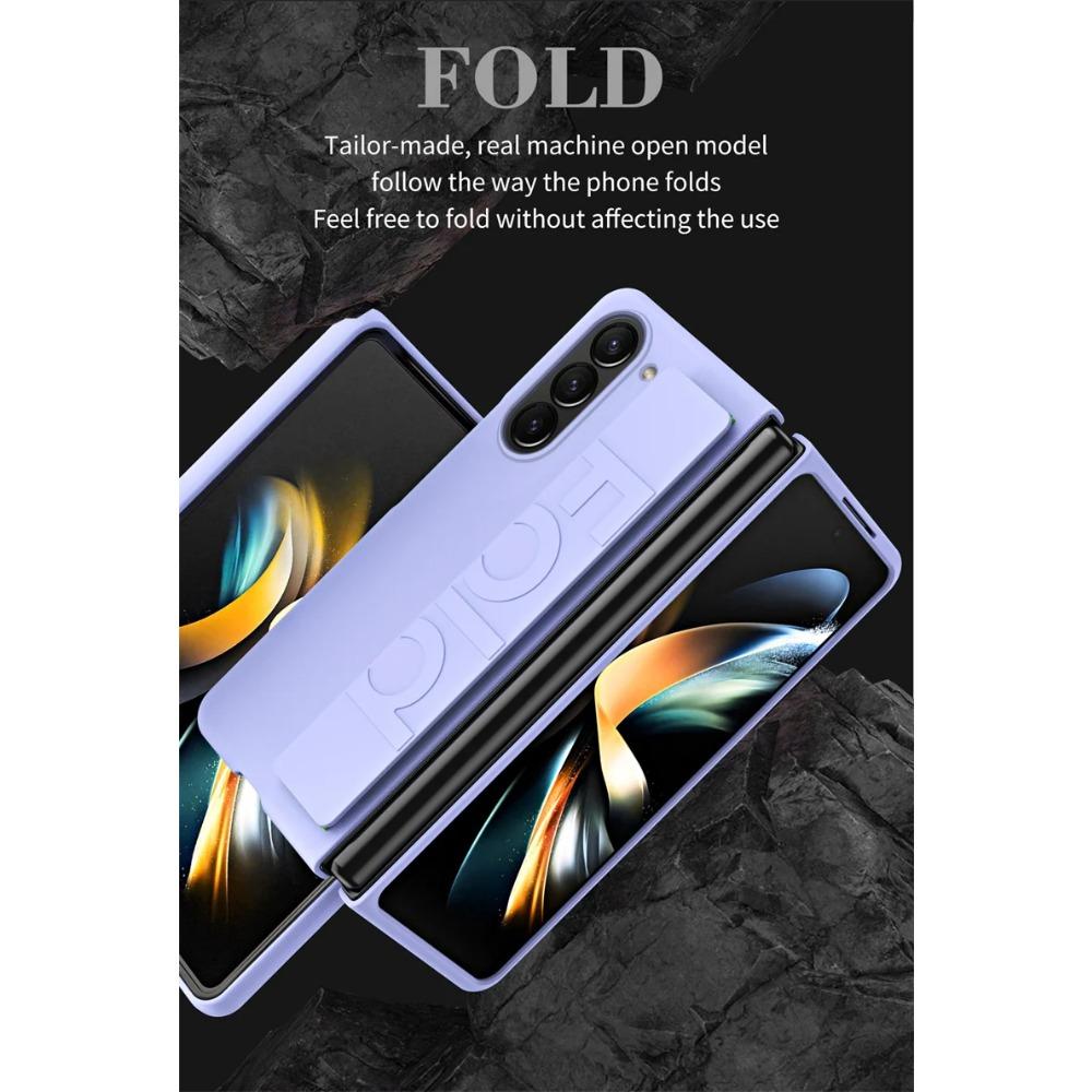 Роскошный чехол-ремешок для запястья для Samsung Galaxy Z Fold 6, защитный чехол для Galaxy Z Fold 5, 4, 3, 2, ударопрочный, цветной, с полной защитой