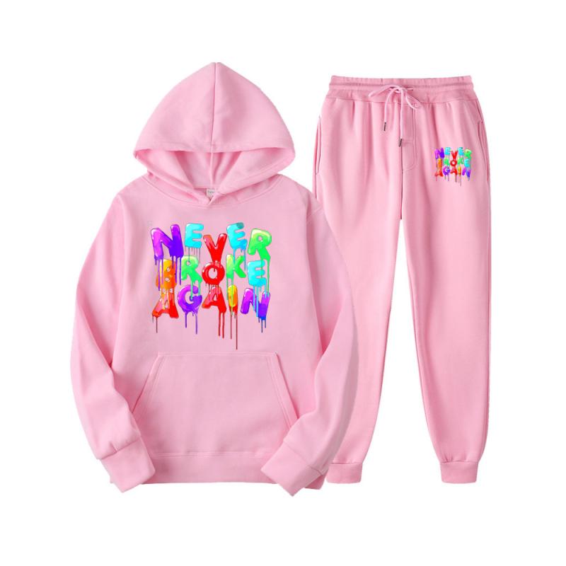 Рэпер YoungBoy Never Broke Again, толстовки, костюм, мужская толстовка в стиле Харадзюку, женская уличная одежда, корейский комплект пуловера с капюшоном