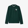 [lacoste] Women's Graphic Point Semi High-Neck Long-Sleeve T-shirt TF2765-54NYZP
