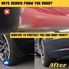 4 Pcs MudFlaps Splash Guards Fenders for Nissan Leaf ZEO MK1 2010~2017 2012 Front Rear Wheels Mud Flaps Car-styling Accessories