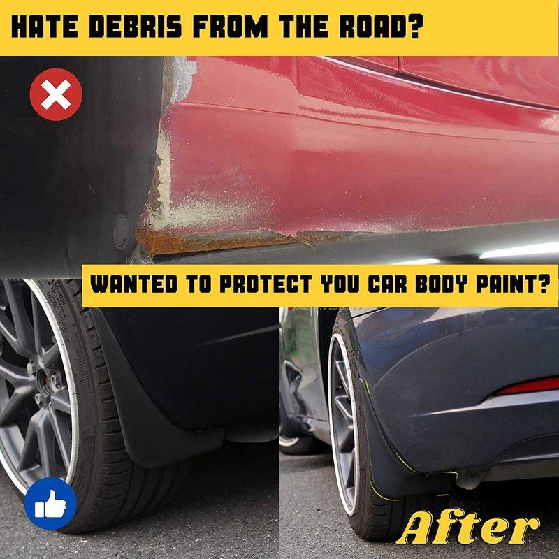 4 Pcs MudFlaps Splash Guards Fenders for Nissan Leaf ZEO MK1 2010~2017 2012 Front Rear Wheels Mud Flaps Car-styling Accessories