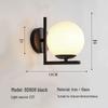 Modern Nordic LED Wall Lamp for Bedroom and Living Spaces