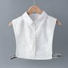 Business White Fake Collars Woman Removable Shirt Collar Insert Sweater White Lace Fake Shirt Collar Decorative