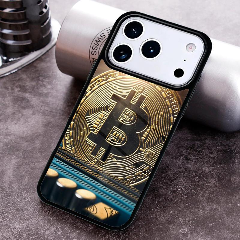 Bitcoin BTC Phone Case For iPhone 17 16 15 14 13 12 11 Pro Max Plus 17Air Soft Silicone Cover