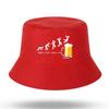 Friday Beer Print Summer Unisex Women Bucket Hat Outdoor Panama Fishing Cap FisherUnisex Hat Harajuku Fishing Hat