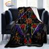 Print Freemasonry Flannel Blanket Masonic Air Conditioning Sofa  Portable Travel Camping   Suitable for All Season