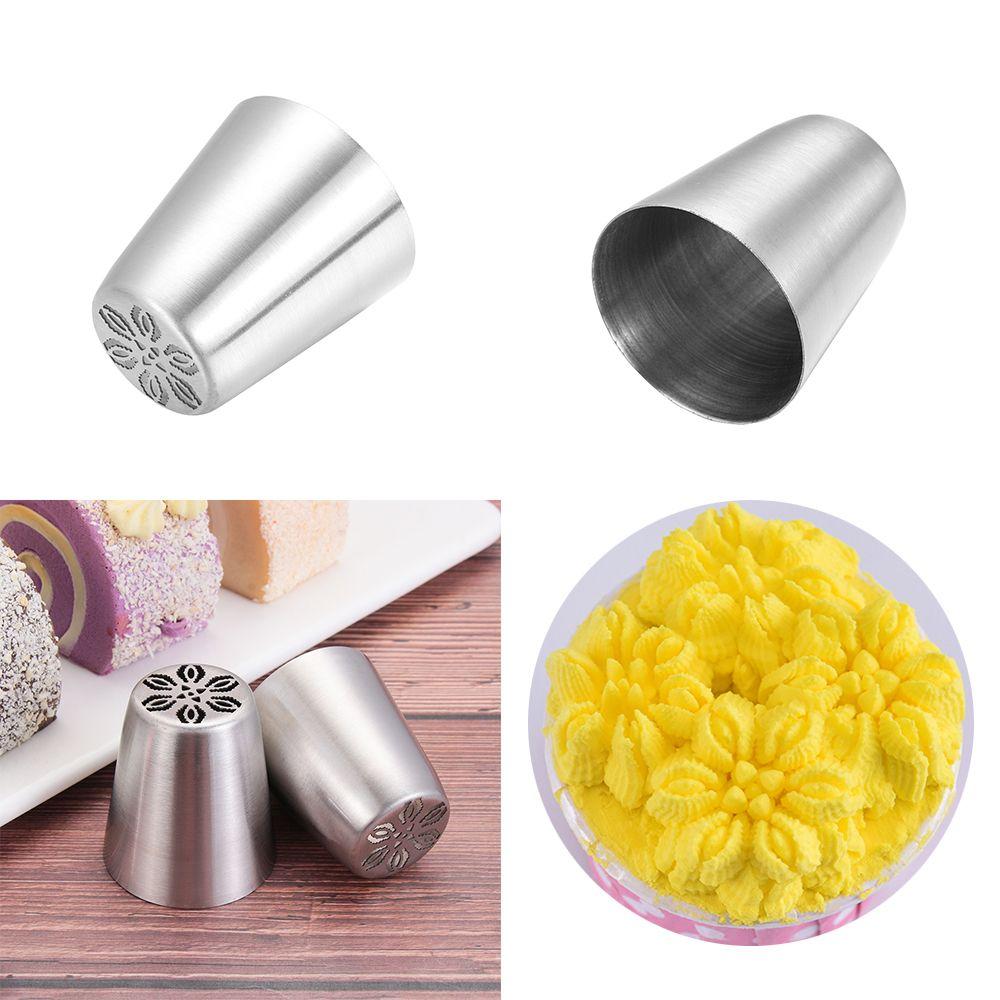 Cake Decorating Pastry Tips Fondant Flower Nozzle Ice Cream Tool Icing Piping Nozzles Baking Mold