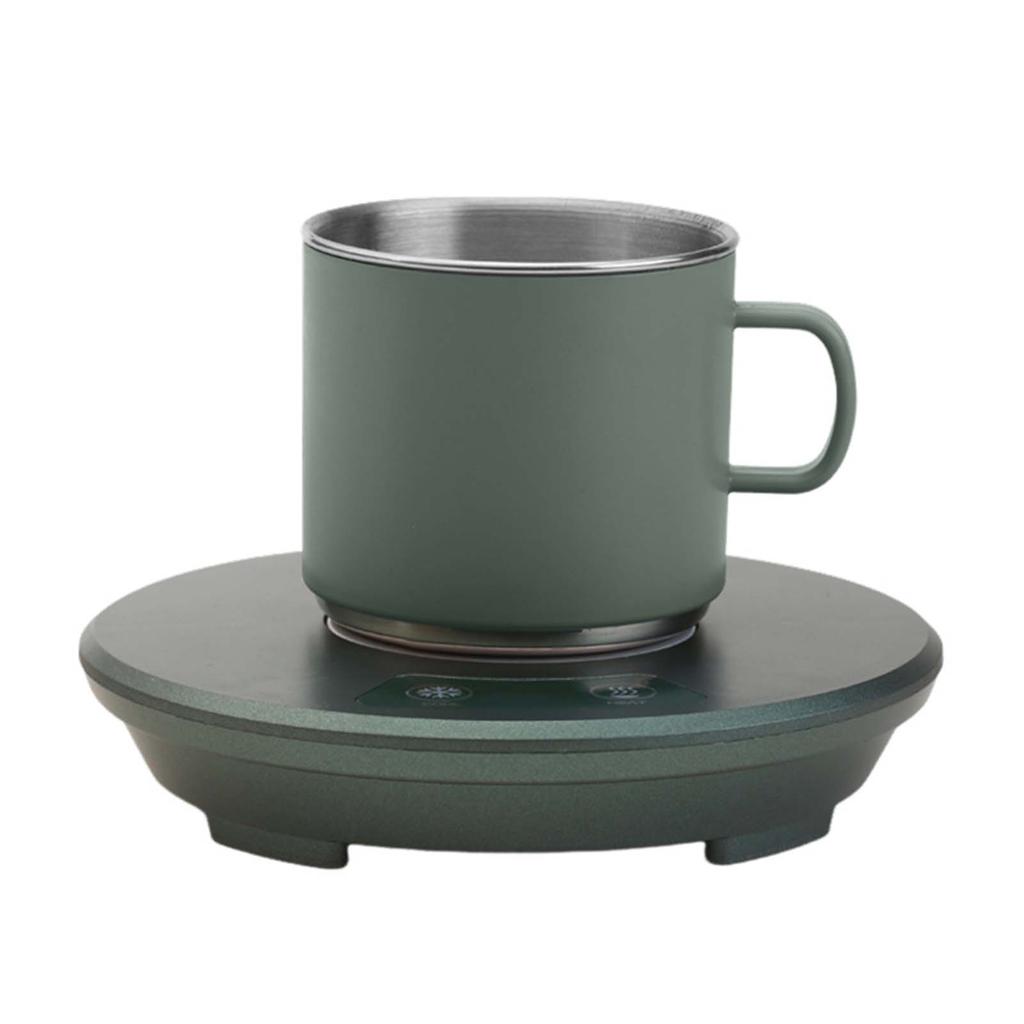 Heating and Cooling Coaster Coffee Tea Beverage Cans Cooler & Warmer for Office Tea Coffee Heater