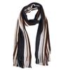 Neck Warm Men Striped Scarf Thick Neck Wrap Casual Winter Long Shawl