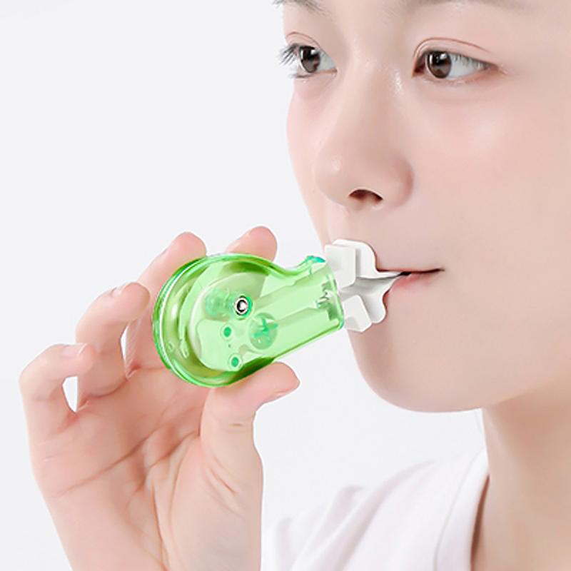 Oral Lip Muscle Trainer 1 Set Reduce Mouth Breathing Portable Facial Exerciser Tool for Adult Home Daily Use