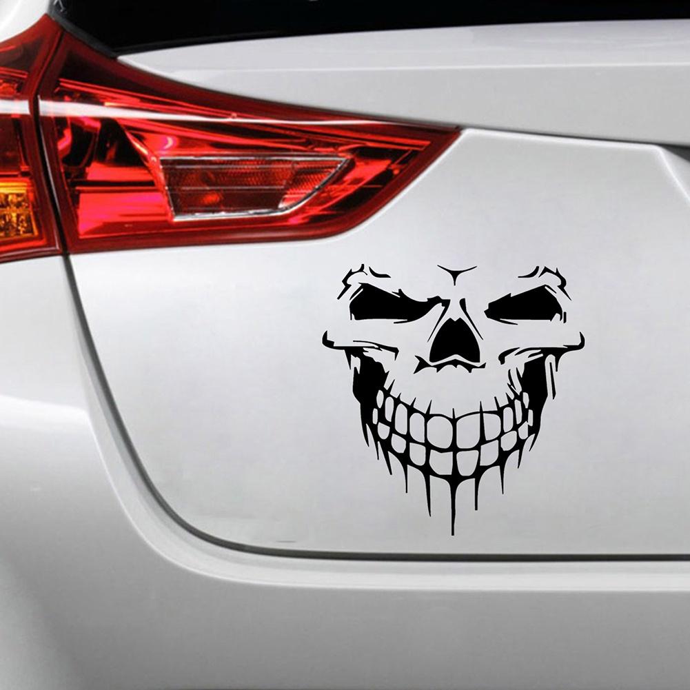 Хэллоуин страшный череп наклейка автомобиль грузовик виниловая наклейка череп наклейки Хэллоуин вечерние украшения