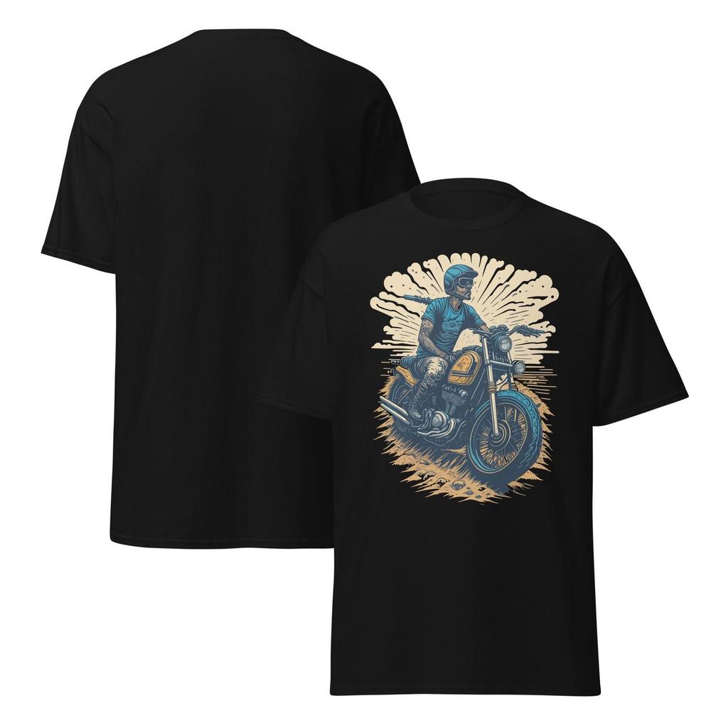 Legend Motorcycle Rider Vintage T-Shirt Design, Custom Biker Apparel, Retro Rider Shirt, Motorcycle Gear, Classic Biker Tee