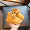 Youth style shoes Kids Martin Boots Toddlers Soft Sole PU Leather Side Zip Winter Low-Cut Shoes Unisex