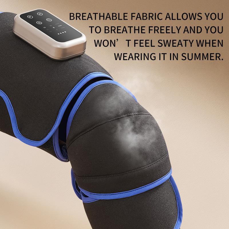 Wireless Leg Massager Air Pressure Leg Thigh Air Wave Electric Muscle Heat Compress Slimming Device