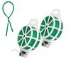 Tie Wire - Garden - 100 M - Green - 2 Pieces - Plasticized Twisted Iron Wire