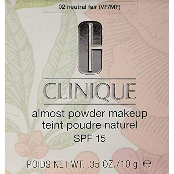 Пудра - Clinique - Almost Powder Makeup SPF 15-02 - Оттенок Neutral Fair - 10 г - Для всех типов кожи
