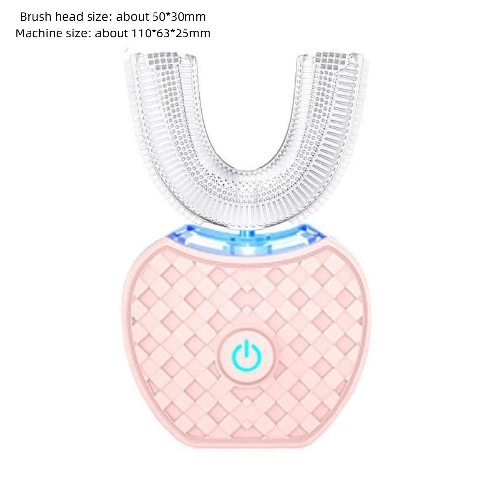 U-образная автоматическая зубная щетка IPX7 водонепроницаемая электрическая ультразвуковая зубная щетка для взрослых