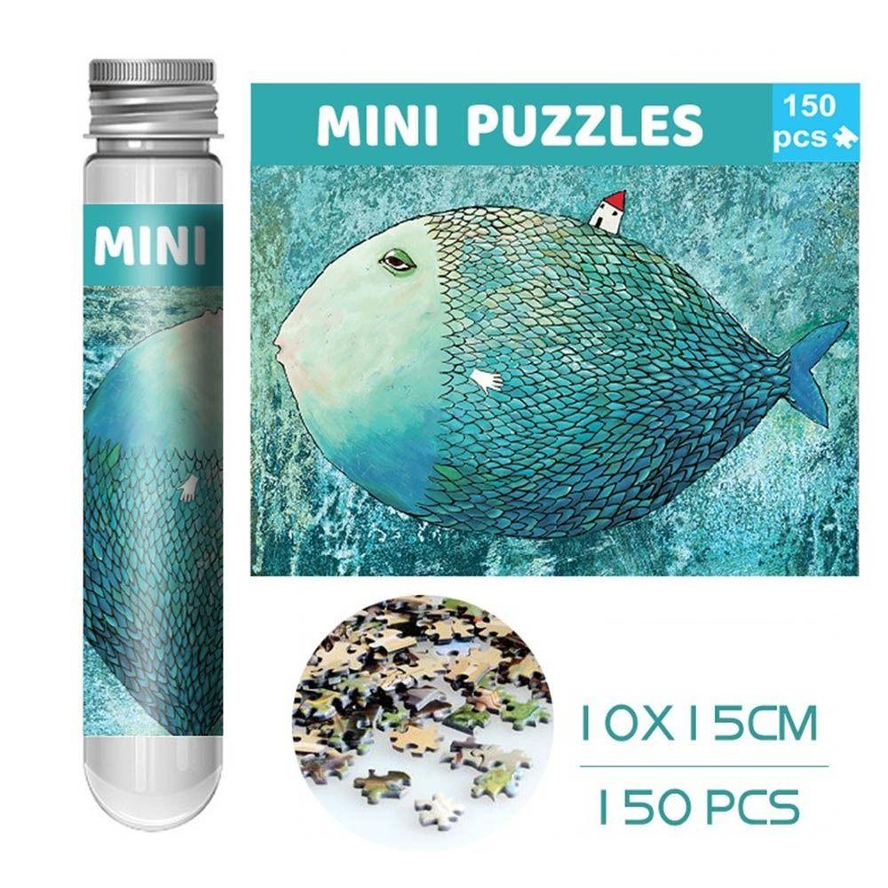 150PCS/Set Mini Jigsaw Puzzles Gifts Decompression Game High Quality Puzzle Game Adult Children