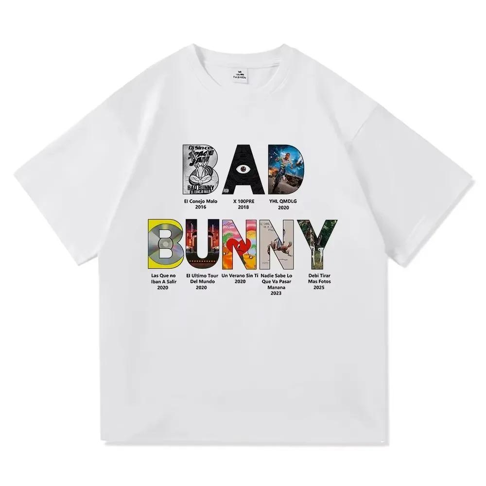 Футболки Bad Bunny Графические Харадзюку Мужские Женские Футболка Одежда Унисекс Харадзюку Мода Футболка С Короткой Рукавой Футболки