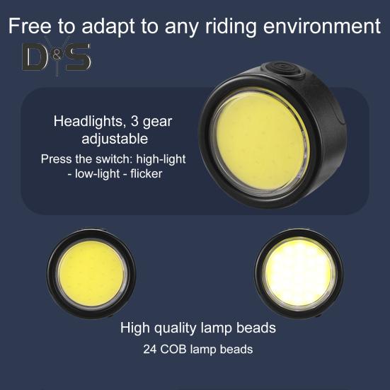 Задний фонарь для велосипеда, 3 режима, регулируемый, легкий, перезаряжаемый, круглый светодиодный задний фонарь для горного велосипеда, шоссейного, ночного катания, предупреждающая лампа безопасности