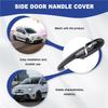 Protective Exterior Car Door Handle Cover Trim Side Handle For Fiat 500 Abarth 595 695