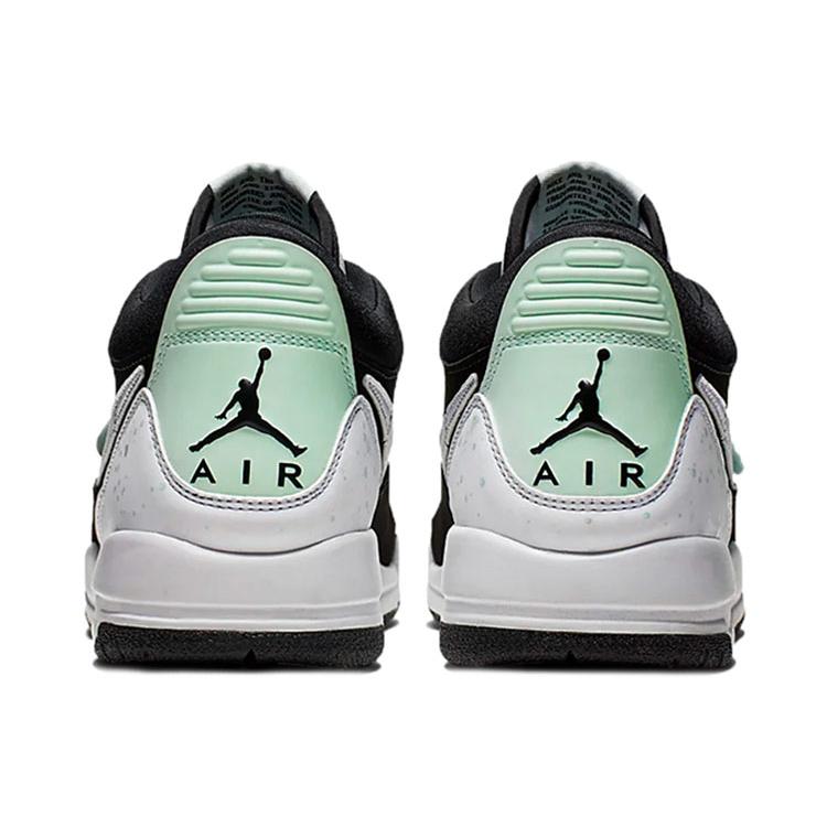 Jordan Legacy 312 Low Черный Белый Бирюзовый Оттенок GS CJ5500-013