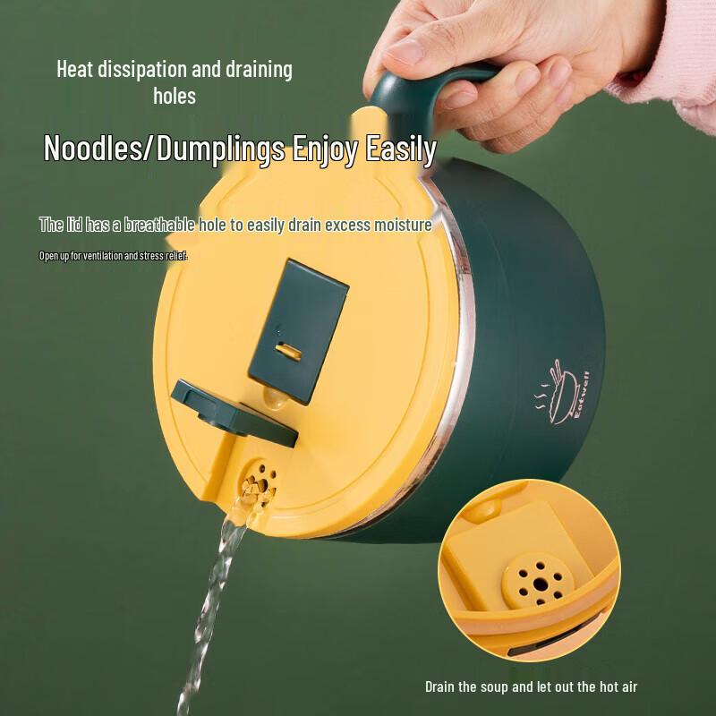 Герметичный ланч-бокс из нержавеющей стали 304 для быстрого приготовления лапши и обеда