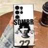 SMB 12to12 Чехол для телефона Singer S-Sombr-r для Samsung S25, S24, S21, S22, S23, S20, Ultra, S26, Plus, Fe, Note, 5G Черный Чехол