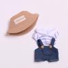Stuffed Doll T Shirt and Pants Fashion Make Your Own Dolls for 6.69inch Carrot