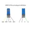 USB B Type B Male Jacks Aluminum Frame for DIY Printer Data Cord Construction and Repair 6mm Apertures