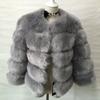 XS-4XL Mink Coats Autumn Winter Fluffy Faux Fur Coat Women Elegant Thick Warm Faux Fur Jackets For Women Tops Plus Size