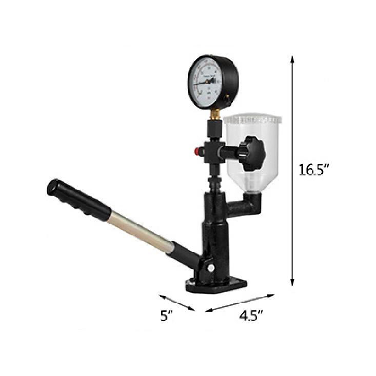 SucceBuy Тестер форсунок дизельного топлива с двойной шкалой 6000 PSI, Инструмент для проверки и ремонта топливной системы двигателя для Автомобиля Трактора Грузовика