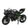 Симуляция масштаба 1/12 Модель мотоцикла из литого сплава Kawasaki Ninja H2R Модные декоративные украшения Изысканные подарки для парня